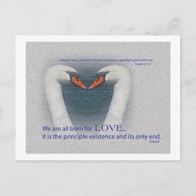 August Liebe Postkarte (Vorderseite)