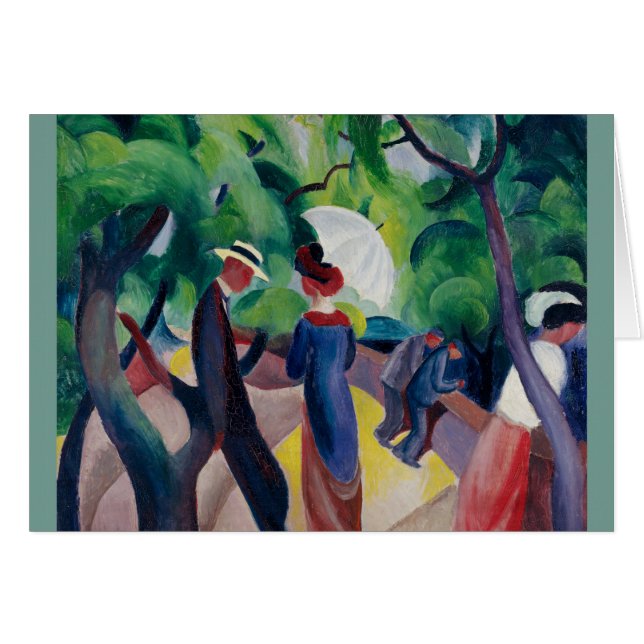 August Macke Promenade (Vorderseite (Horizontal))