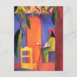 August Macke - Türkisches Café II Postkarte