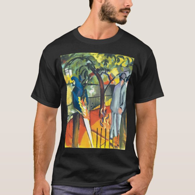 August Macke Zoological T-Shirt (Vorderseite)