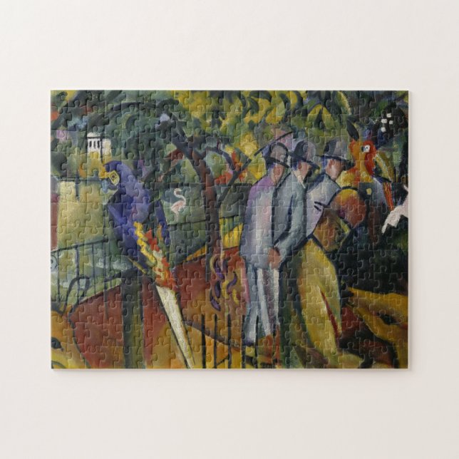 August Macke | zoologischer Garten I (Horizontal)