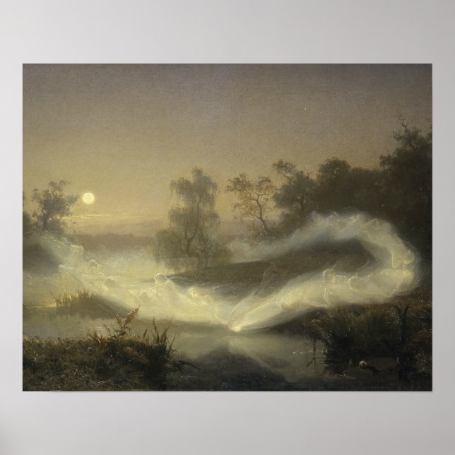 August Malmstrom - Tanzfeen Poster (Vorne)