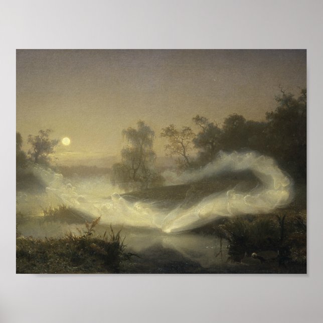 August Malmstrom - Tanzfeen Poster (Vorne)