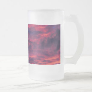 August mattiertes Glas Bier Tasse