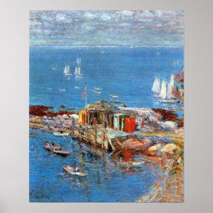 August Nachmittag, Appledore von Childe Hassam Poster