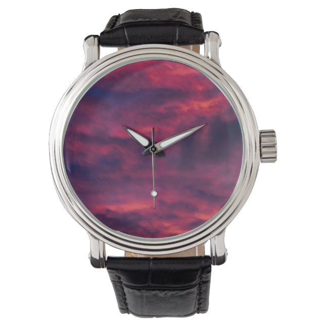 August rot armbanduhr (Vorderseite)