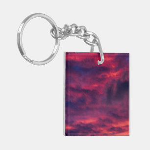 August rot schlüsselanhänger