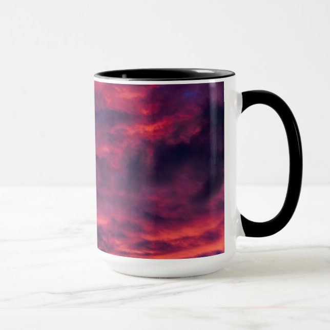 August rote Kaffeetasse (Rechts)