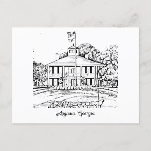 Augusta, Georgia Postcard Postkarte