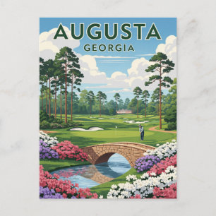 Augusta Georgia Travel Postkarte