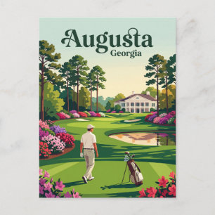 Augusta, Georgia, USA Postkarte