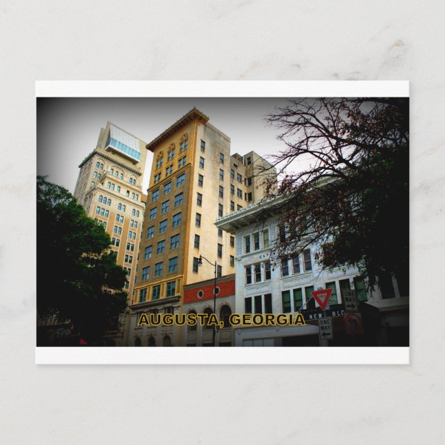 AUGUSTA, GEORGIEN POSTKARTE (Vorderseite)