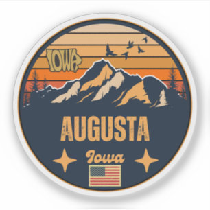 Augusta, Iowa, Vereinigte Staaten Aufkleber