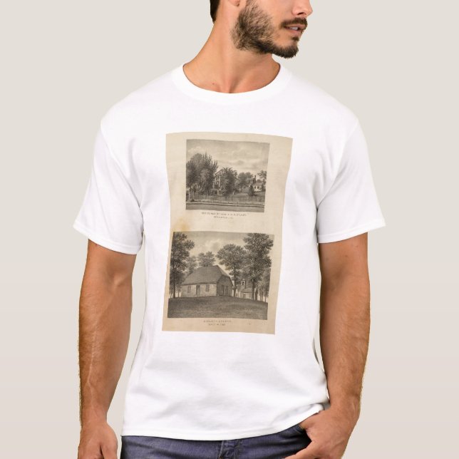 Augusta-Kirchen-Stuart-Wohnsitz T-Shirt (Vorderseite)