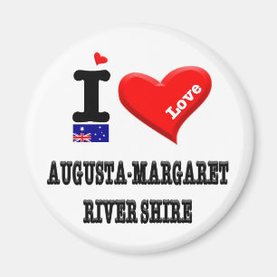 AUGUSTA-MARGARET RIVER SHIRE - I Liebe Magnet