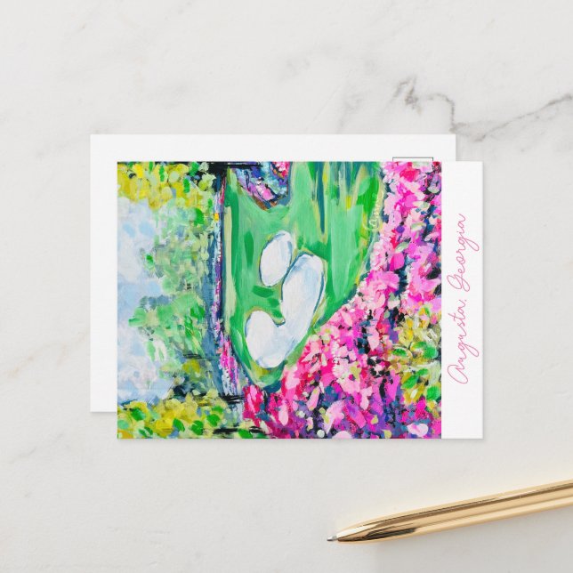 Augusta Print 2024 Postkarte (Vorderseite/Rückseite Beispiel)