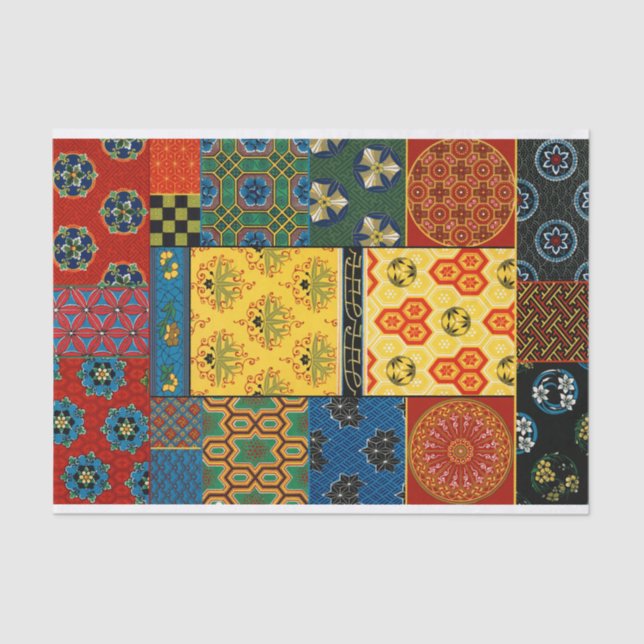 Auguste Racinet Tissue Paper Seidenpapier (Vorderseite)