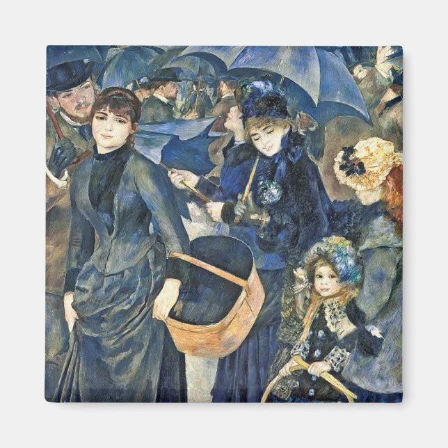 Auguste Renoir - Die Umbrellas Magnet (Vorne)