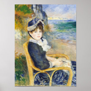 Auguste Renoir durch die Küste-Kunst Poster