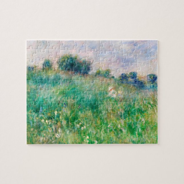 Auguste Renoir Green Woman Child (Horizontal)