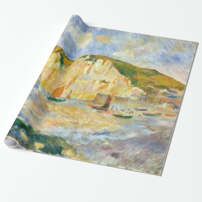 Auguste Renoir Sea und Cliffs Geschenkpapier (Ungerollt)