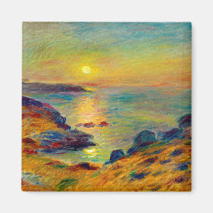 Auguste Renoir "Sonnenuntergang et Douarnenez" Magnet