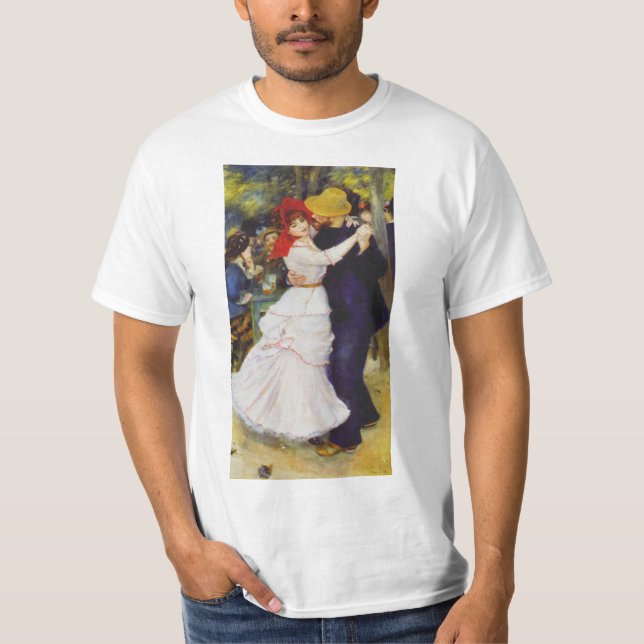 Auguste Renoir - Tanz im Bougival T-Shirt (Vorderseite)