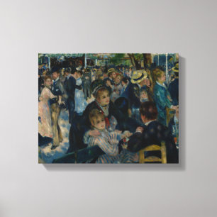 Auguste Renoir - Tanz im Le Moulin de la Galette Leinwanddruck
