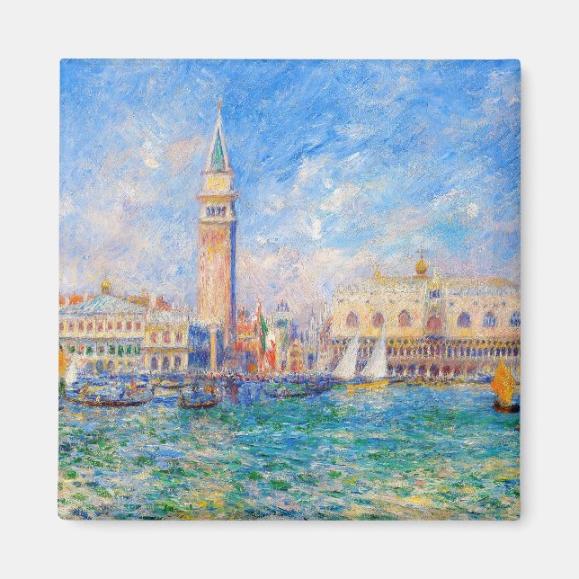 Auguste Renoir - The Doges Palace Venice Magnet (Vorne)