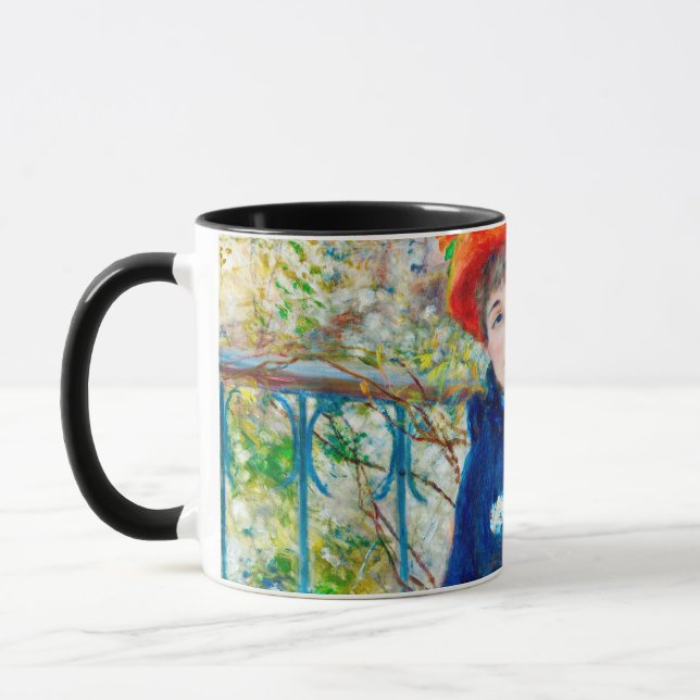 Auguste Renoir - zwei Schwestern Tasse (Links)