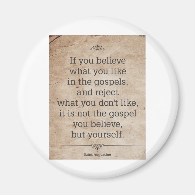 Augustine #1 magnet (Vorne)