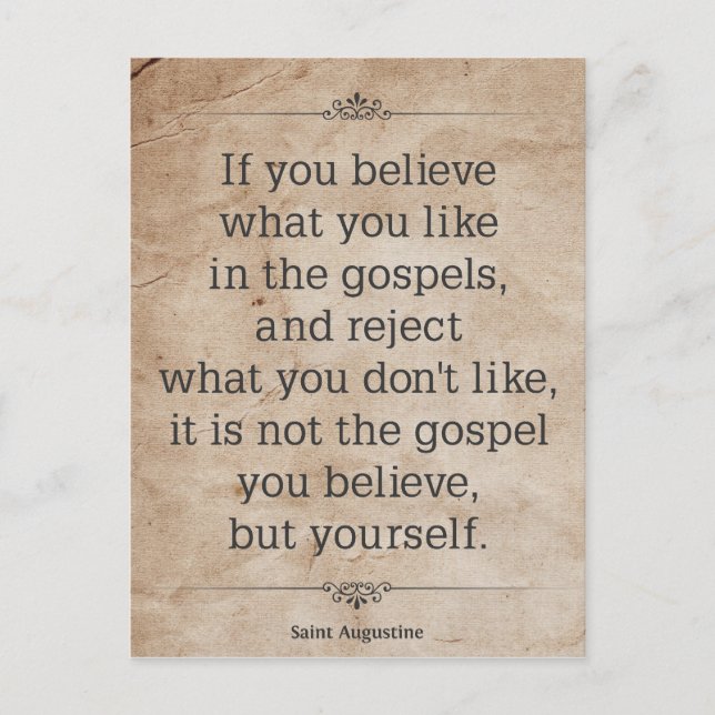 Augustine #1 postkarte (Vorderseite)