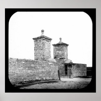 Augustine City Gates Poster