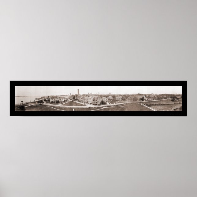 Augustine FL Foto 1912 Poster (Vorne)