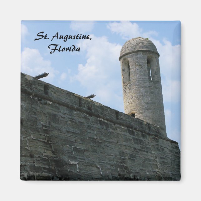 Augustine Florida Fort castillo de san marcos Magnet (Vorne)