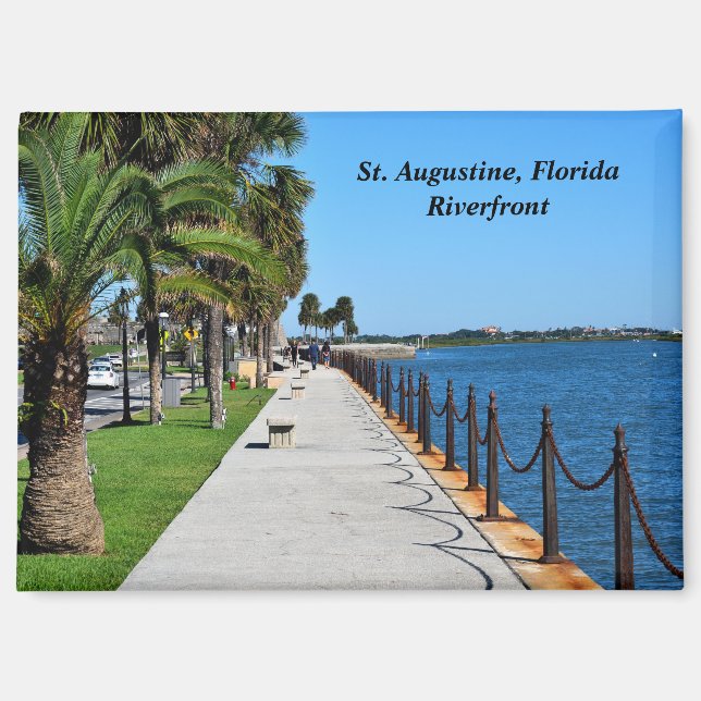 Augustine, Florida Magnet (Vorderseite)