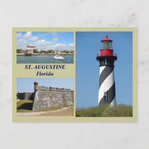 Augustine, Florida Postcard Postkarte