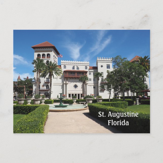 Augustine Florida Postkarte (Vorderseite)