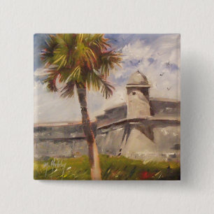 Augustine Fort - Castillo de san Marcos Button