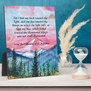 Augustine Fotoplatte