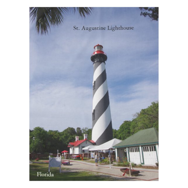 Augustine Lighthouse-Tischdecke Tischdecke (Vorderseite)