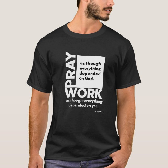 Augustine T-Shirt (Vorderseite)