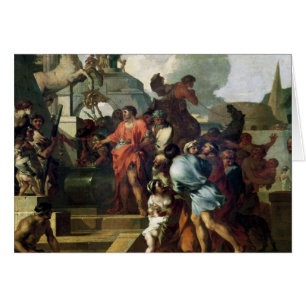 Augustus avant la tombe d'Alexandre III