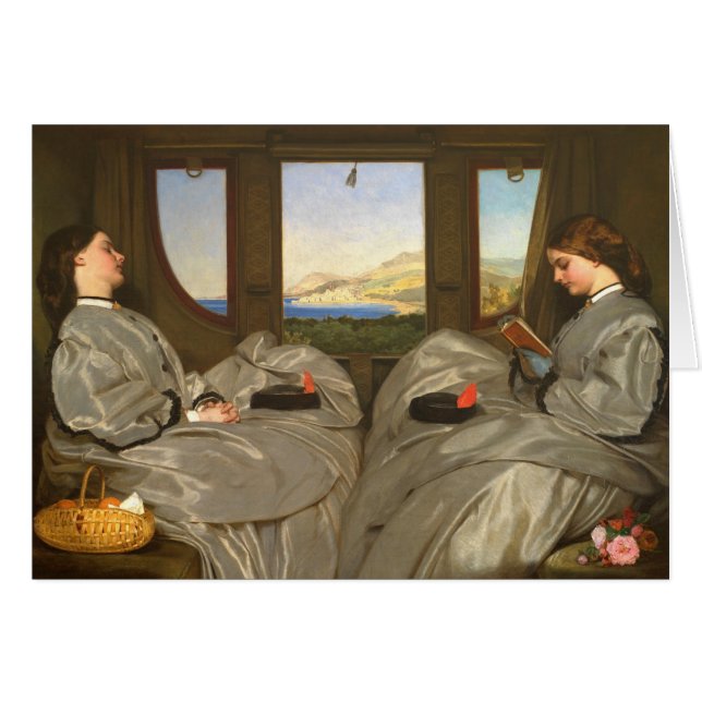 Augustus Egg Les Compagnons de Voyage Carte CC0457 (Devant horizontal)