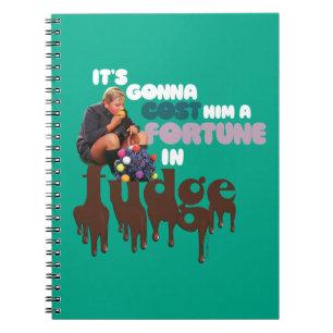 Augustus Gloop - Ein Glück in Fudge Notizblock