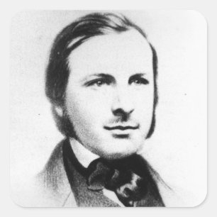 Augustus Pugin Quadratischer Aufkleber