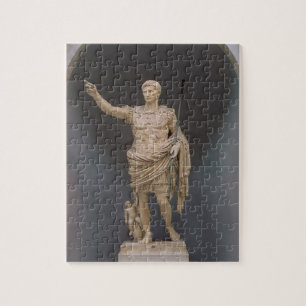Augustus von Prima Porta, c.20 BC (Marmor)