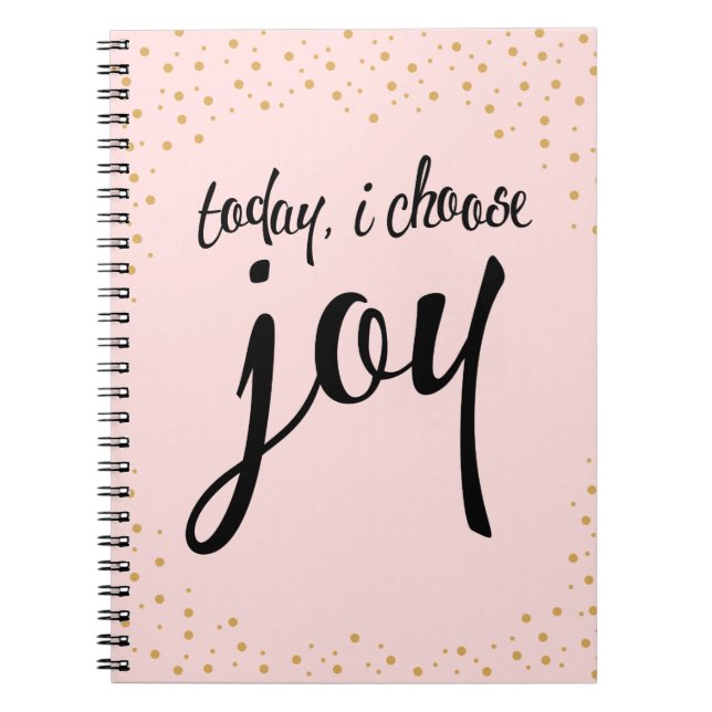 Aujourd'hui, choisissez le carnet inspiré de (Devant)