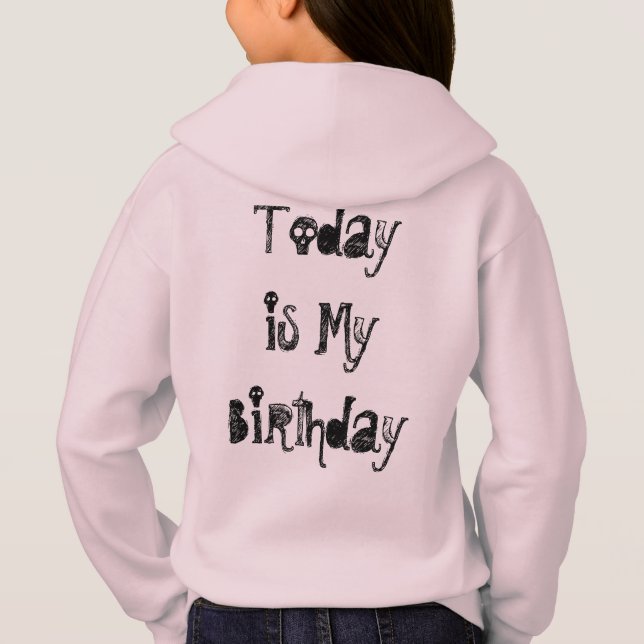 Aujourd'hui est mon Anniversaire Hanes ComfortBlen (Dos)