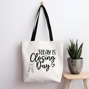 Aujourd'Hui est Sac fourre-tout de jour de fermetu